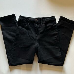 Black Straight Leg Women's Jeans